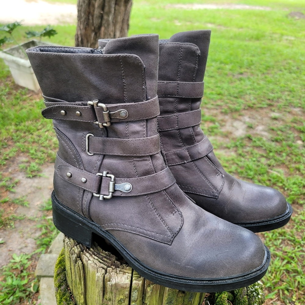 Baretrap Thomas moto boots, sz 8.5 in EUC - Picture 2 of 14